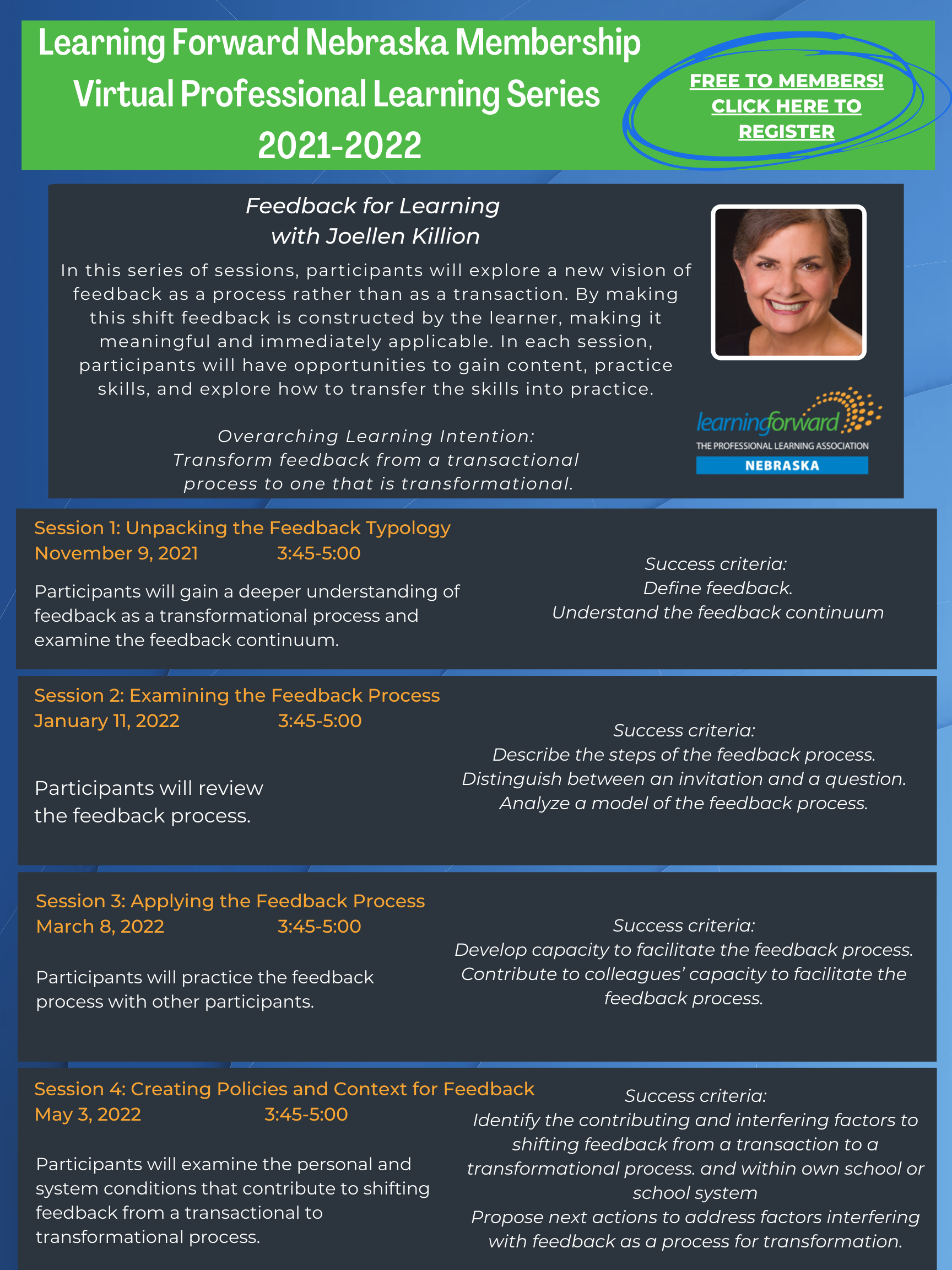 Click Here to Register for Learning Forward NE Membership Professional Learning Series (Virtual) 2021-2022